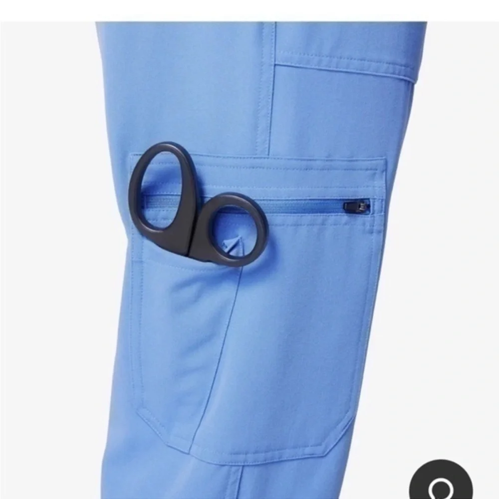 Figs Men's Cargo Pants in Light Blue